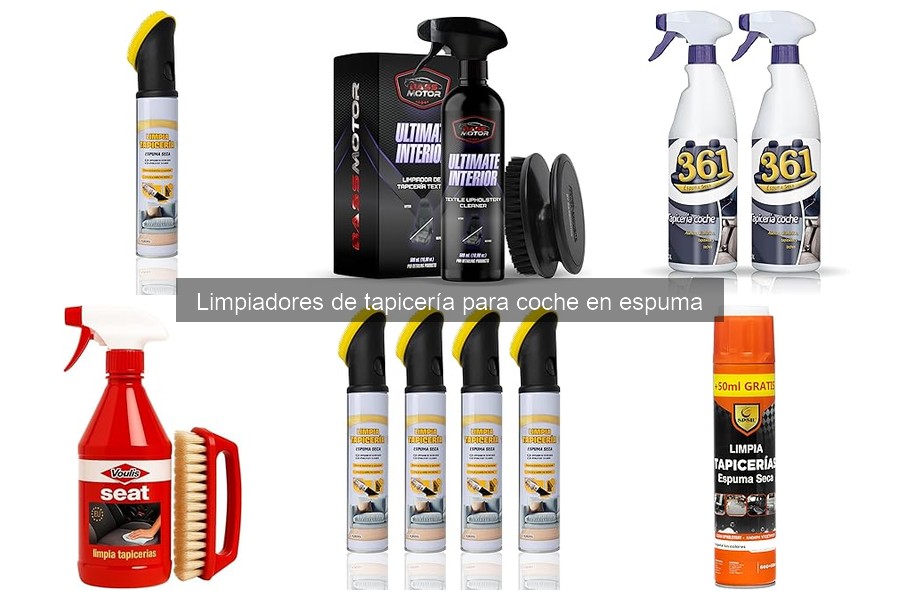 Alternativas naturales a limpiadores de tapicería en espuma