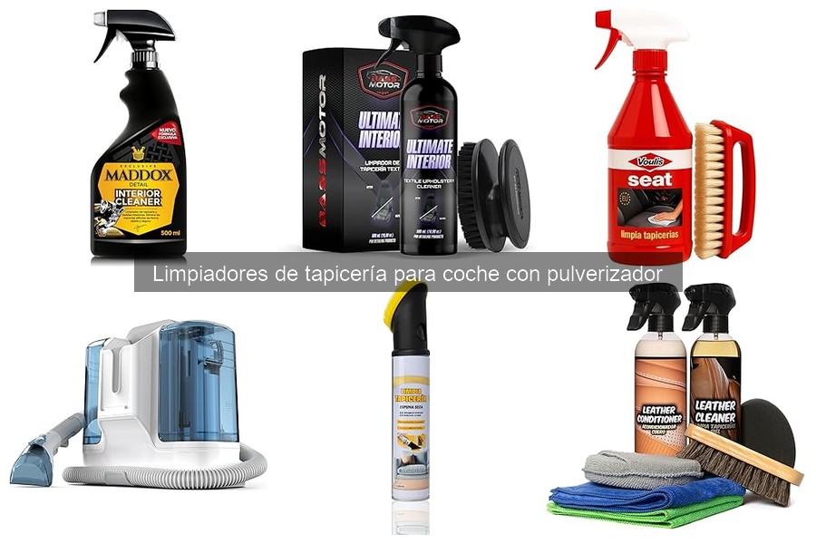 Alternativas Naturales a Limpiadores de Tapicería para Coche