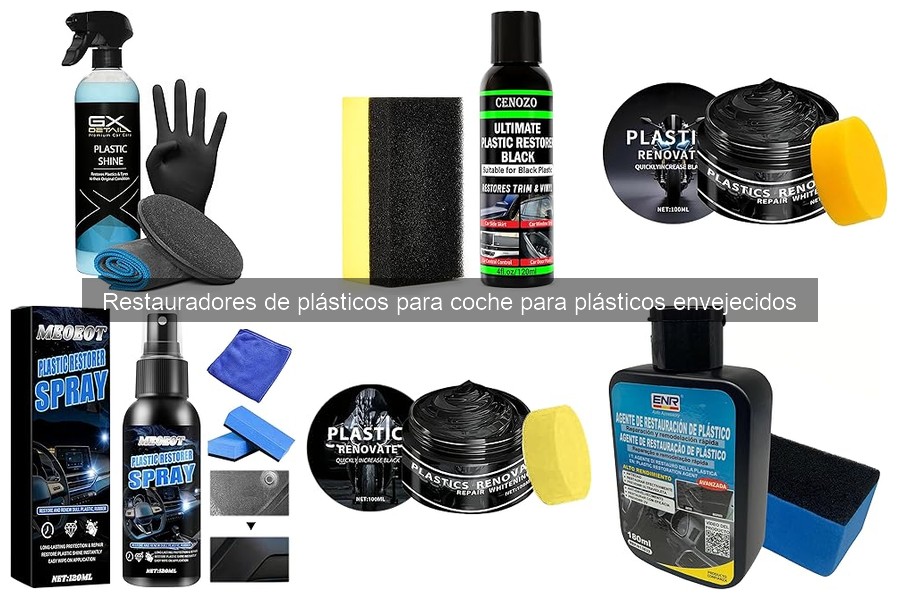 Alternativas naturales a restauradores de plásticos para coche
