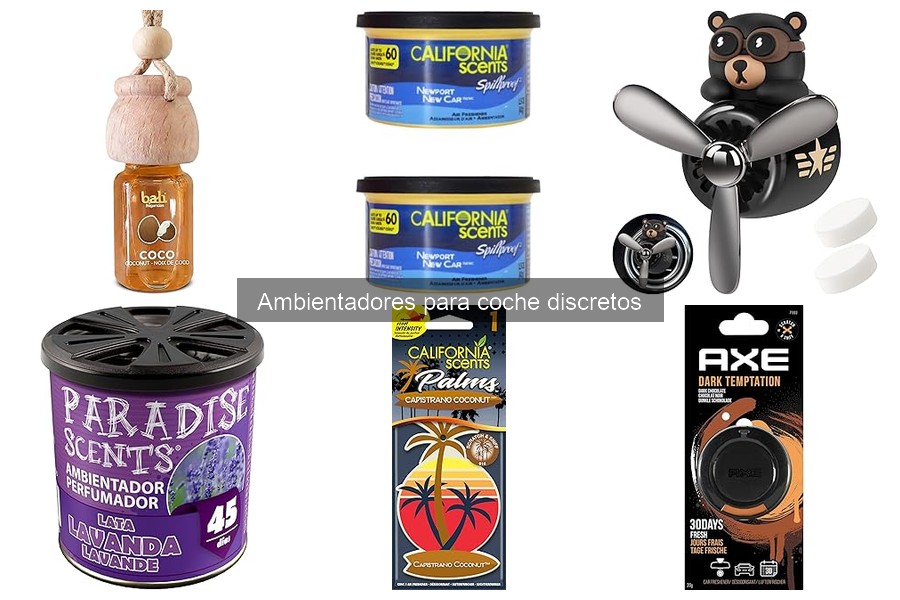 Ambientadores discretos para coche: opiniones de usuarios