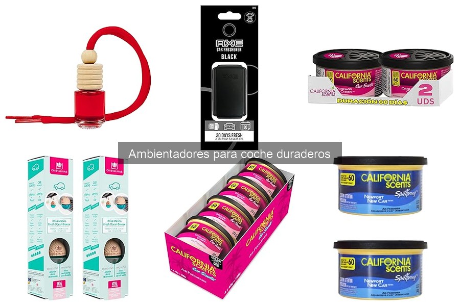 Ambientadores duraderos para coche: fragancias específicas