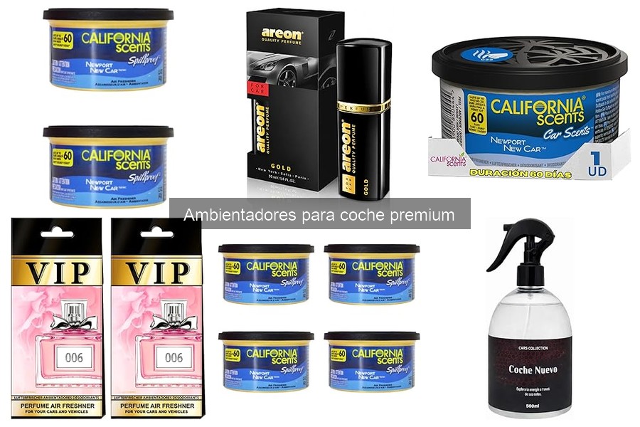 Ambientadores Eco-Amigables Premium para Coche