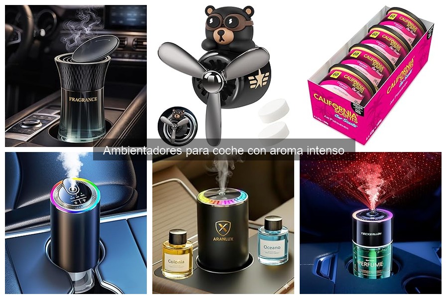 Ambientadores para coche con aroma intenso: ¿Qué son?