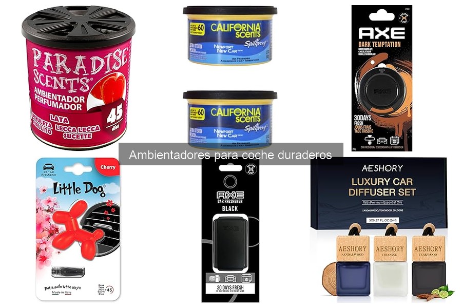 Ambientadores para coche duraderos: Qué son y características