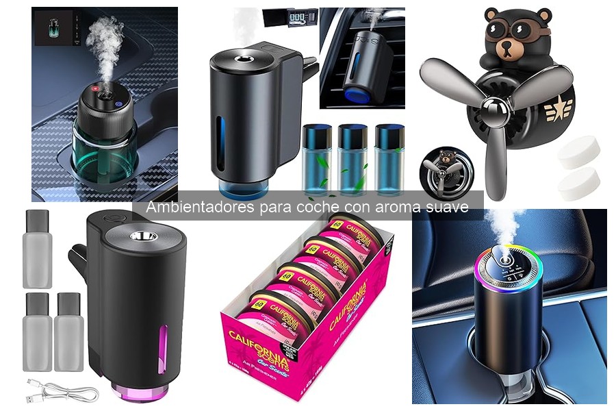 Ambientadores para coche ideales para personas alérgicas