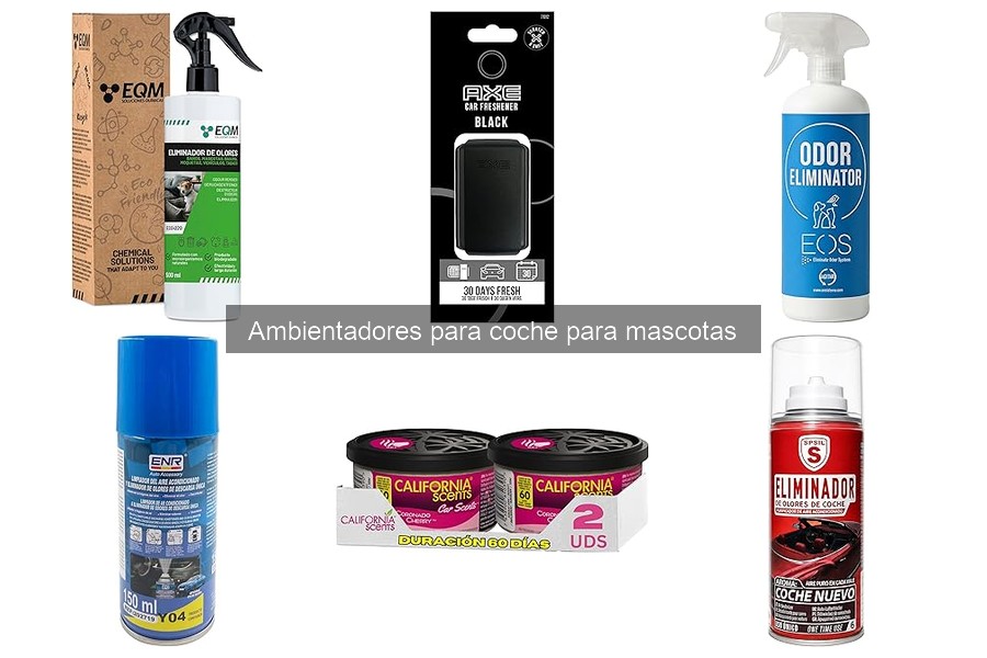 Ambientadores para coche para mascotas: ¿Cuánto duran realmente?