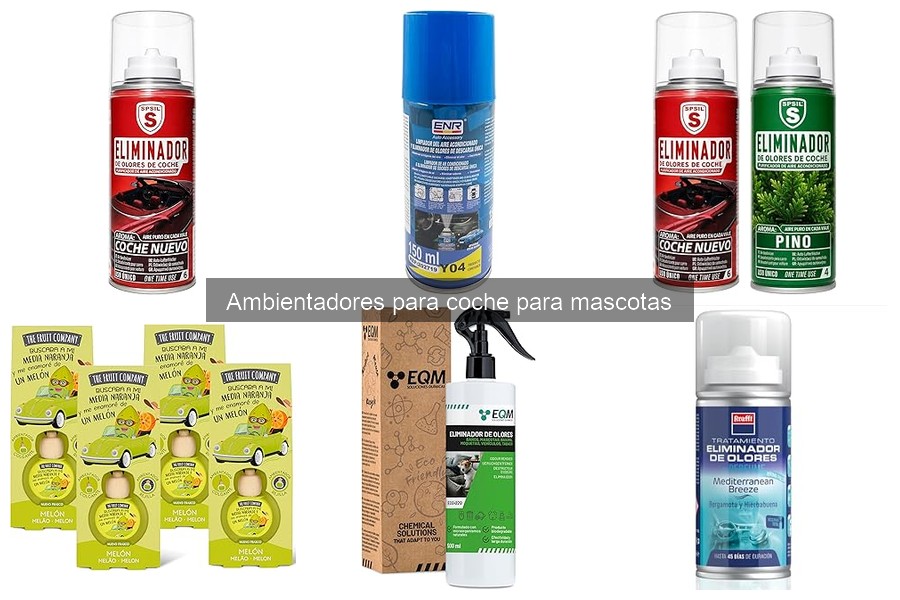 Ambientadores para coche para mascotas: Fragancias ideales