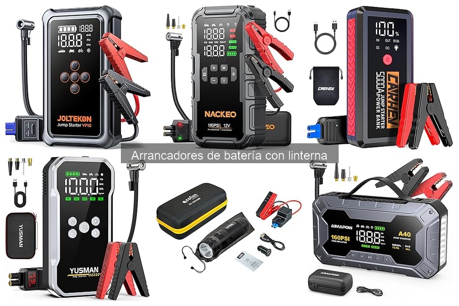 Arrancadores de batería con linterna: lo que deben saber los motoristas