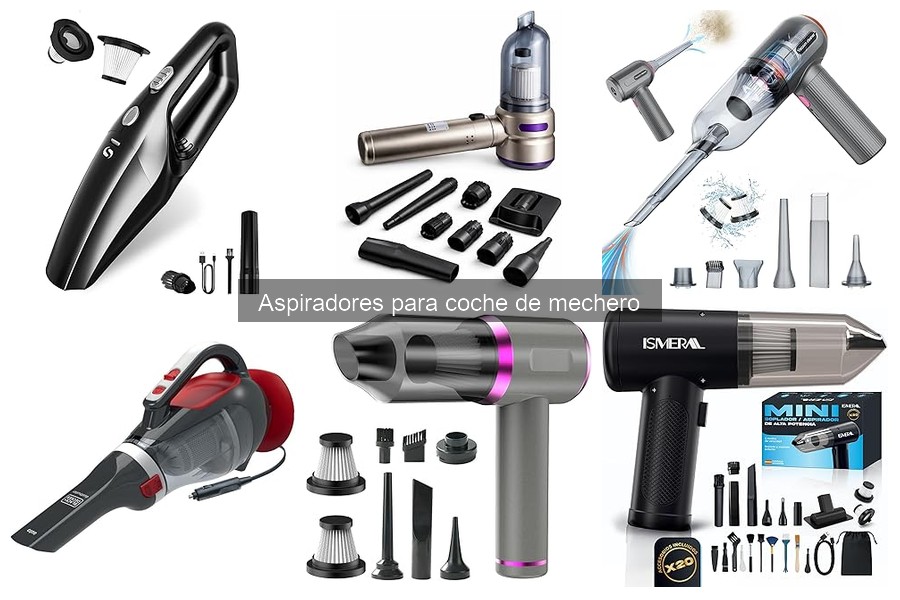 Aspiradores de Coche de Mechero: Mejores Relación Calidad-Precio