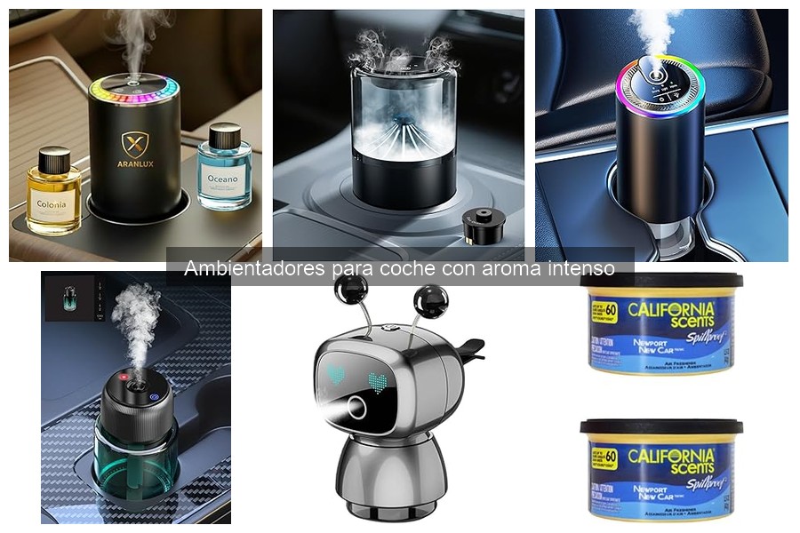 Beneficios de los Ambientadores con Aroma Intenso para Coche
