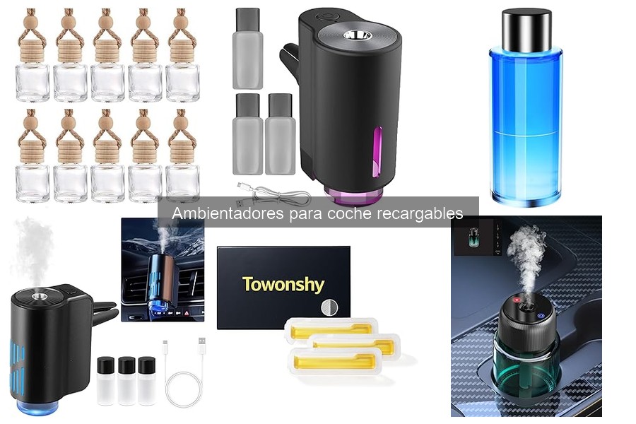 Beneficios de usar ambientadores recargables en coches