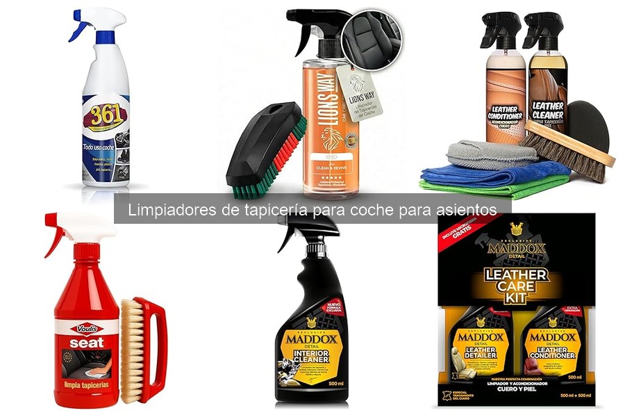 Beneficios de usar un limpiador de tapicería para coche