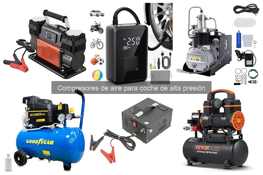Beneficios del compresor de aire de alta presión para coche