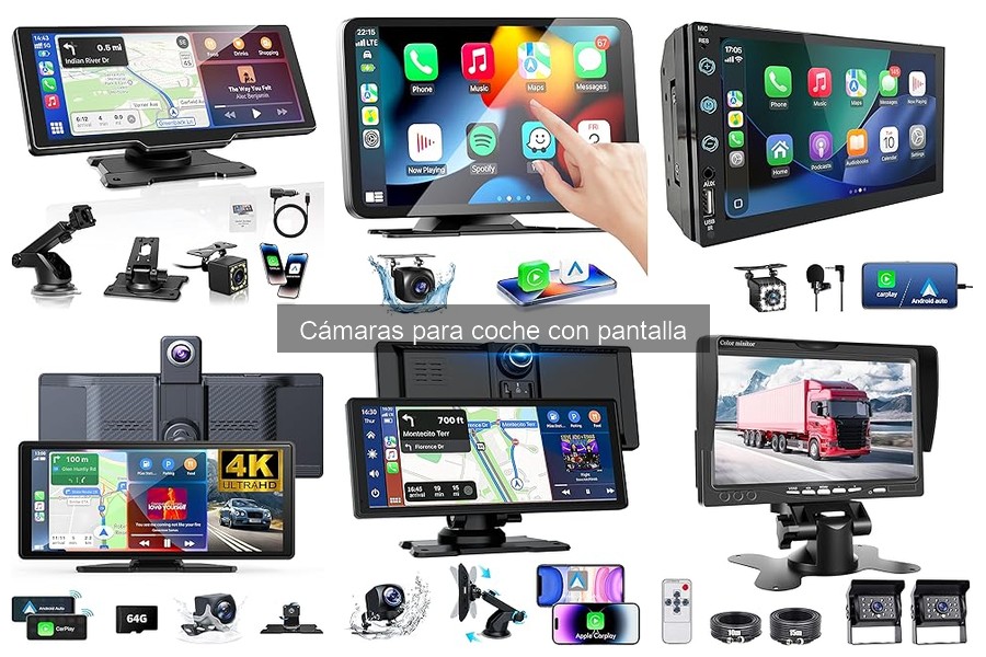 Cámara para coche con pantalla: características y funciones