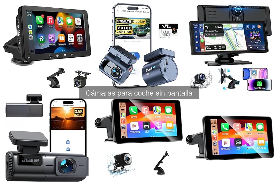 Características Clave de Cámaras para Coche sin Pantalla