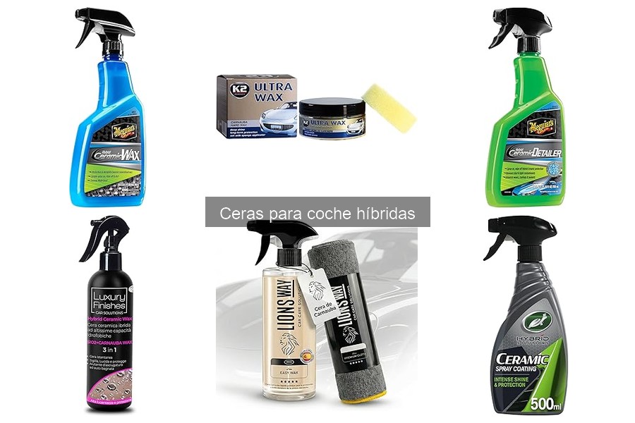 Ceras híbridas: ¿dañan la pintura de tu coche?