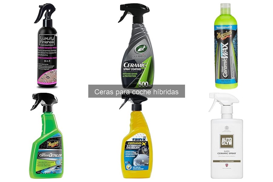 Ceras híbridas para coches: ciclo de vida y sostenibilidad
