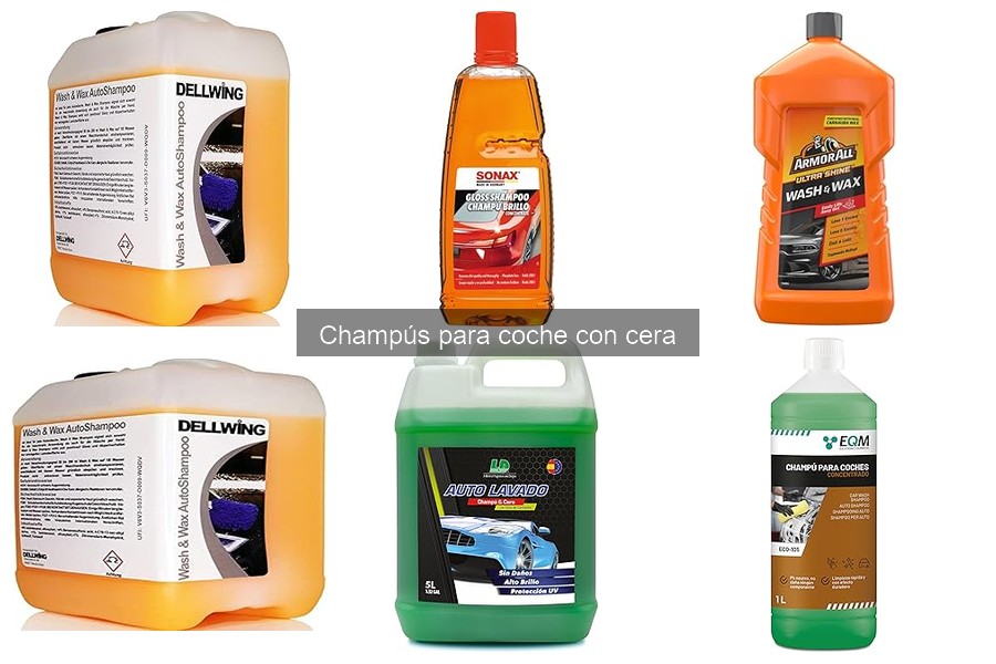 Champús con cera: ¿Son seguros para todas las pinturas de coche?