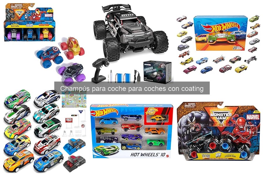 Champús para coche con coating: ¿Qué son y sus beneficios?