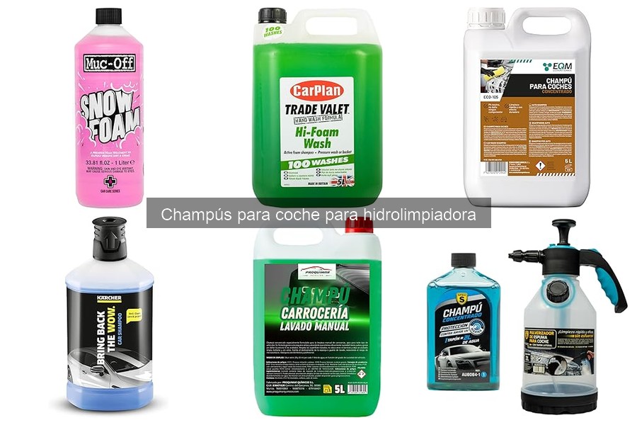 Champús para coche con protección cerámica | Mejores opciones