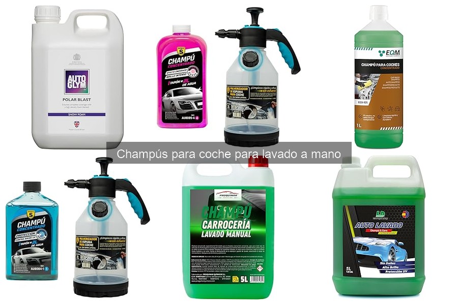 Cómo almacenar champús para coche de forma adecuada