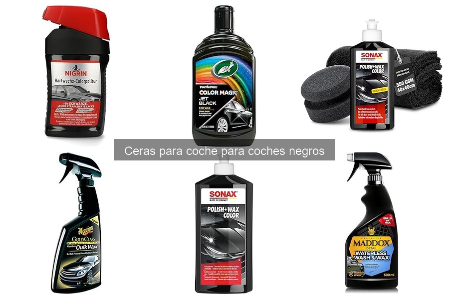 Cómo aplicar cera en coches negros: guía práctica