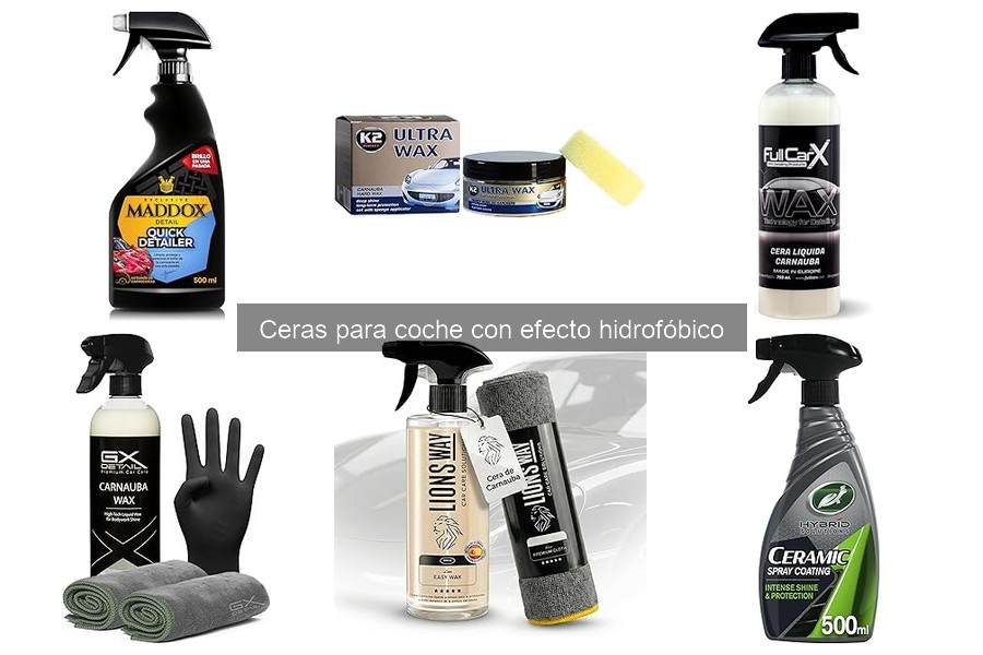 Cómo Aplicar Ceras Hidrofóbicas en el Coche de Forma Efectiva