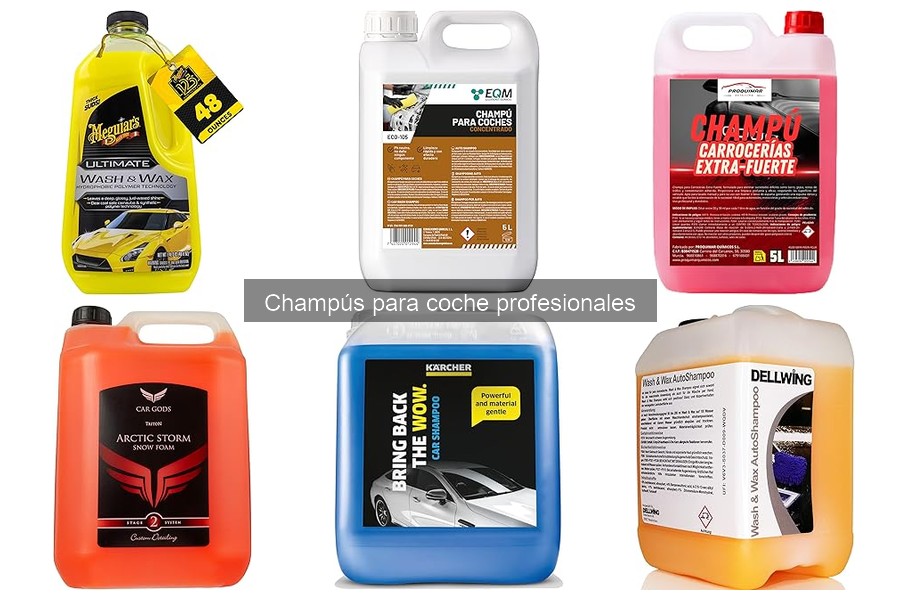 Cómo aplicar correctamente el champú para coche