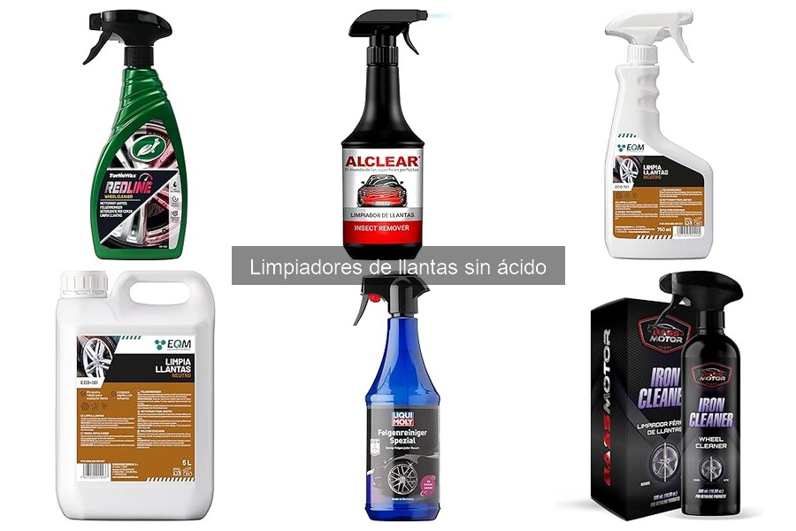 Cómo aplicar limpiador de llantas sin ácido correctamente