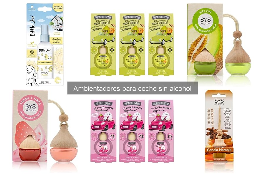 Cómo cuidar ambientadores para coche sin alcohol