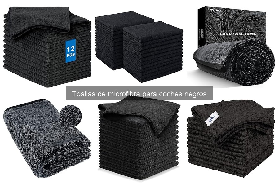 Cómo cuidar toallas de microfibra para coches negros