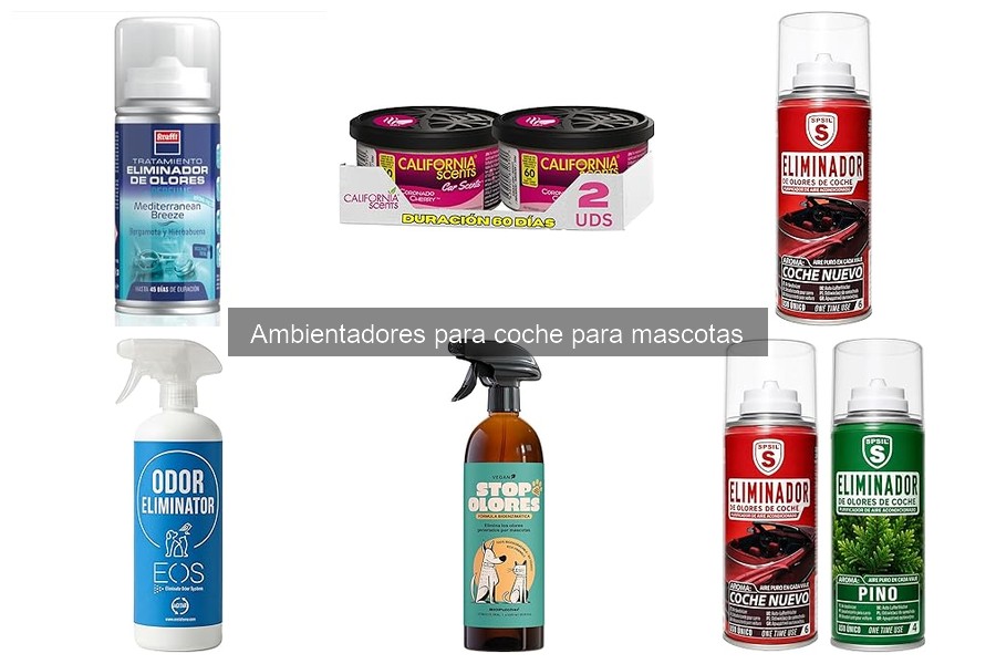 Cómo elegir el mejor ambientador para coche si tienes mascotas