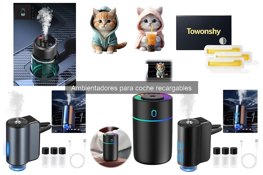 Cómo Elegir el Mejor Ambientador Recargable para Coche