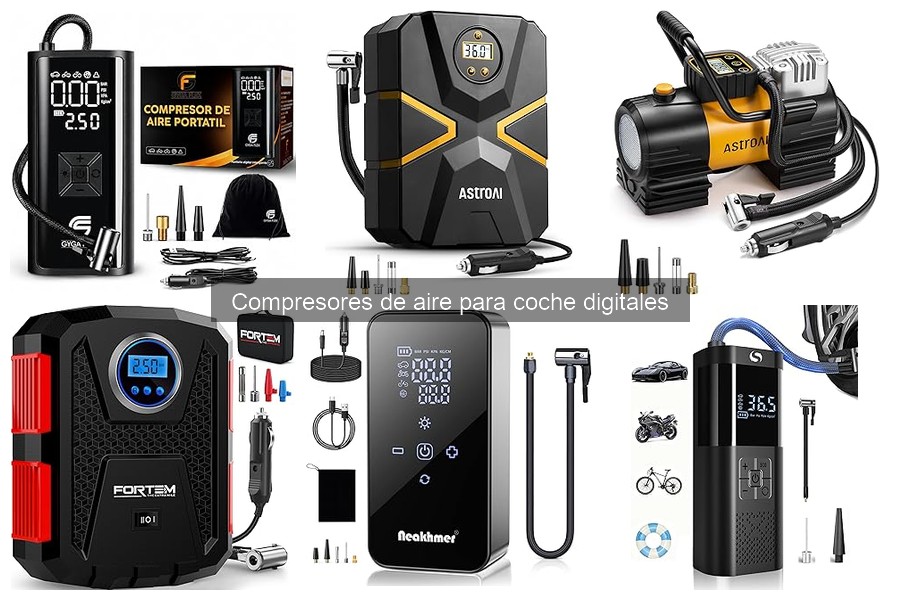 Cómo elegir el mejor compresor de aire digital para coche