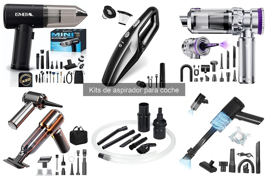 Cómo elegir el mejor kit de aspirador para coche