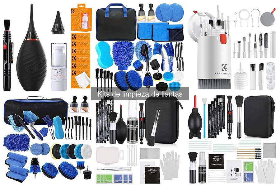 Cómo elegir el mejor kit de limpieza de llantas para tu coche