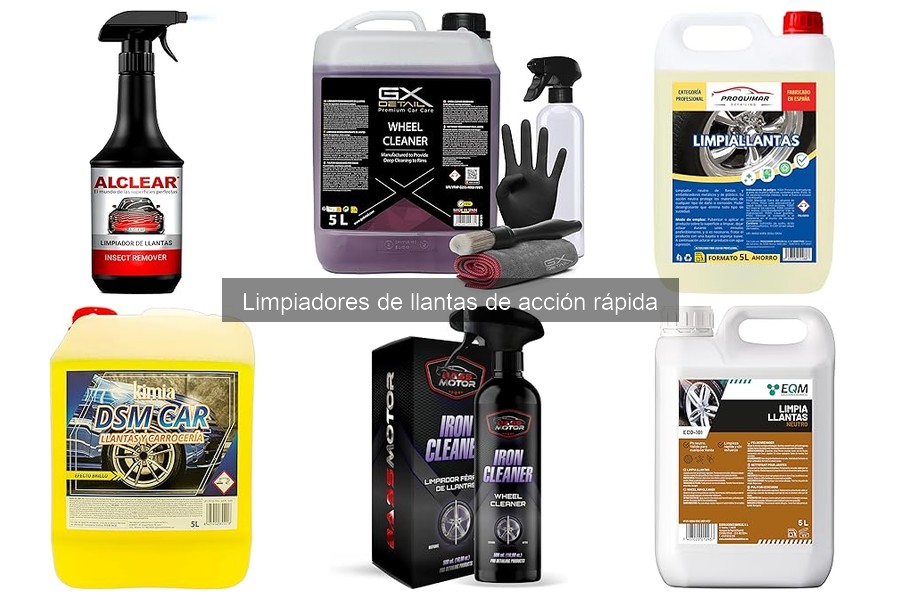 Cómo elegir el mejor limpiador de llantas de acción rápida