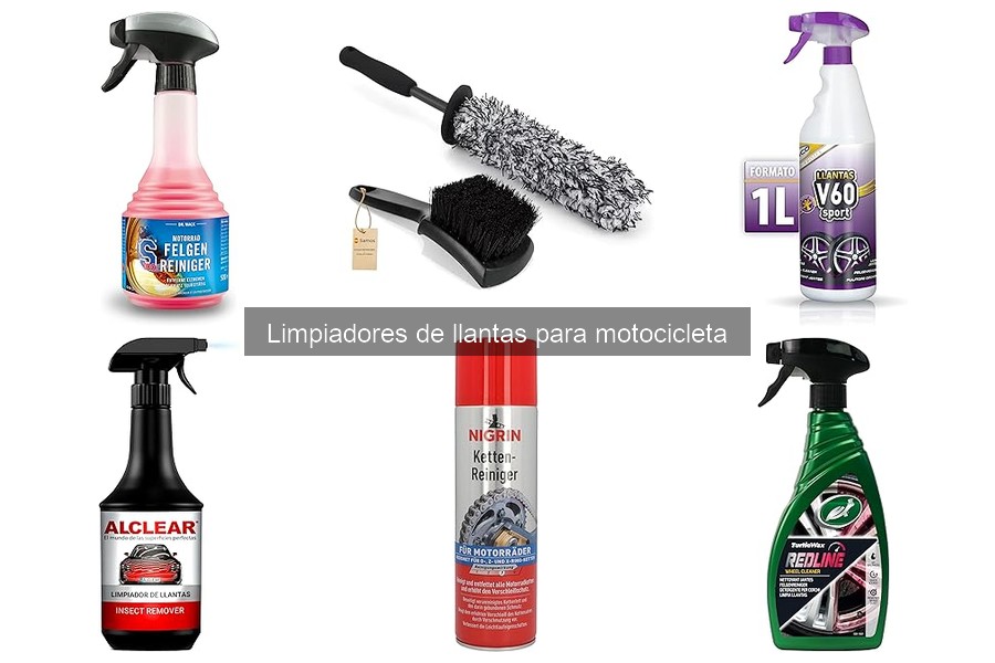 Cómo elegir el mejor limpiador de llantas para motocicleta