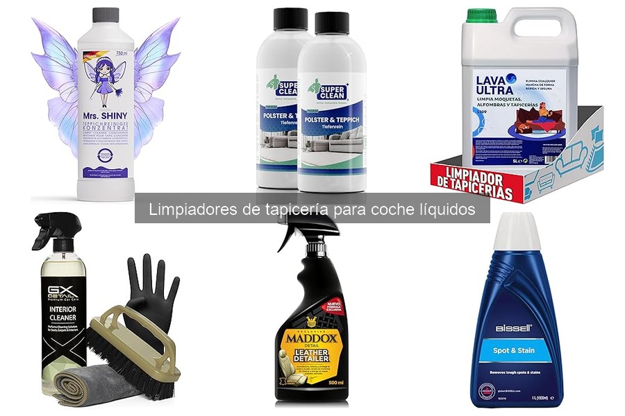 Cómo elegir el mejor limpiador de tapicería para coche