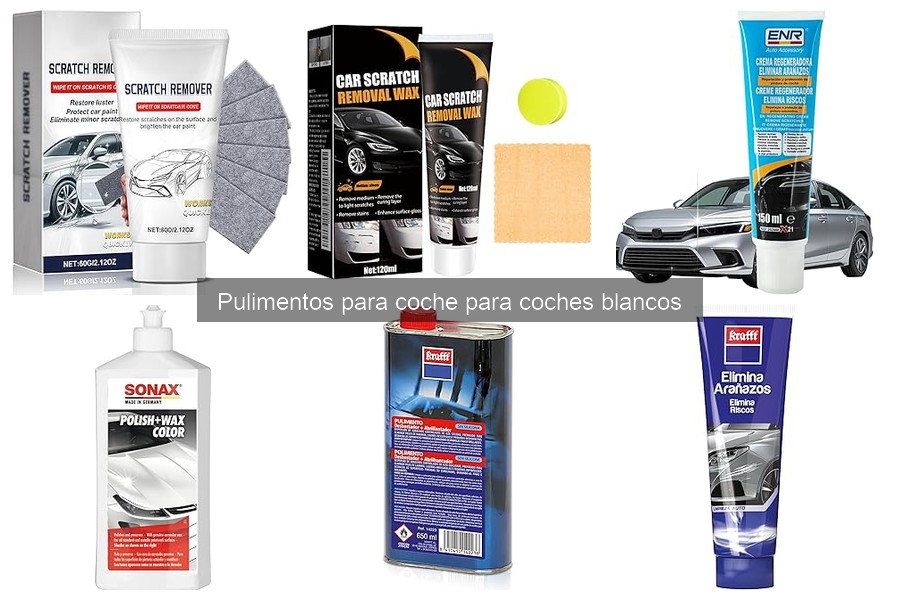 Cómo elegir el mejor pulimento para coches blancos