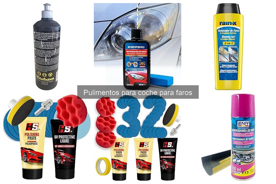Cómo elegir el mejor pulimento para faros de coche