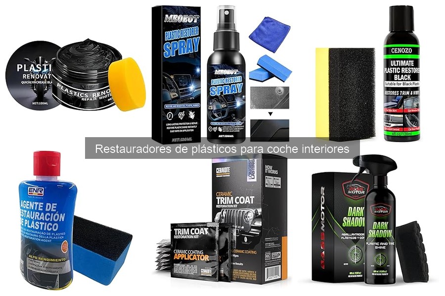 Cómo Elegir el Mejor Restaurador de Plásticos para Coches
