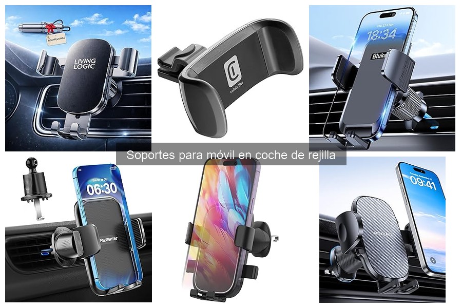 Cómo elegir el mejor soporte de móvil de rejilla para coche