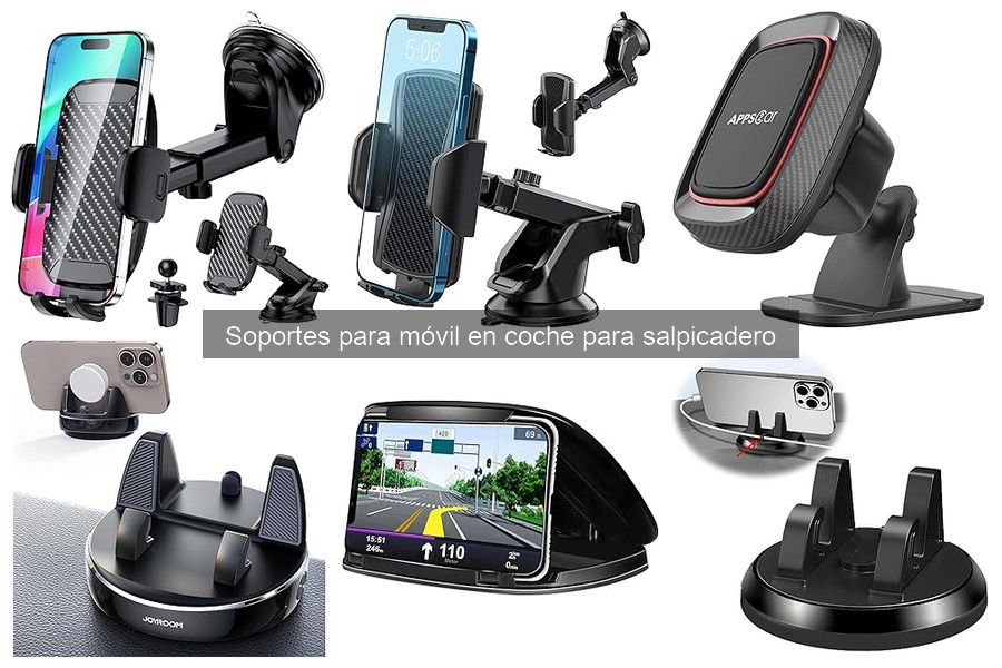 Cómo elegir el mejor soporte para móvil en coche según tu vehículo