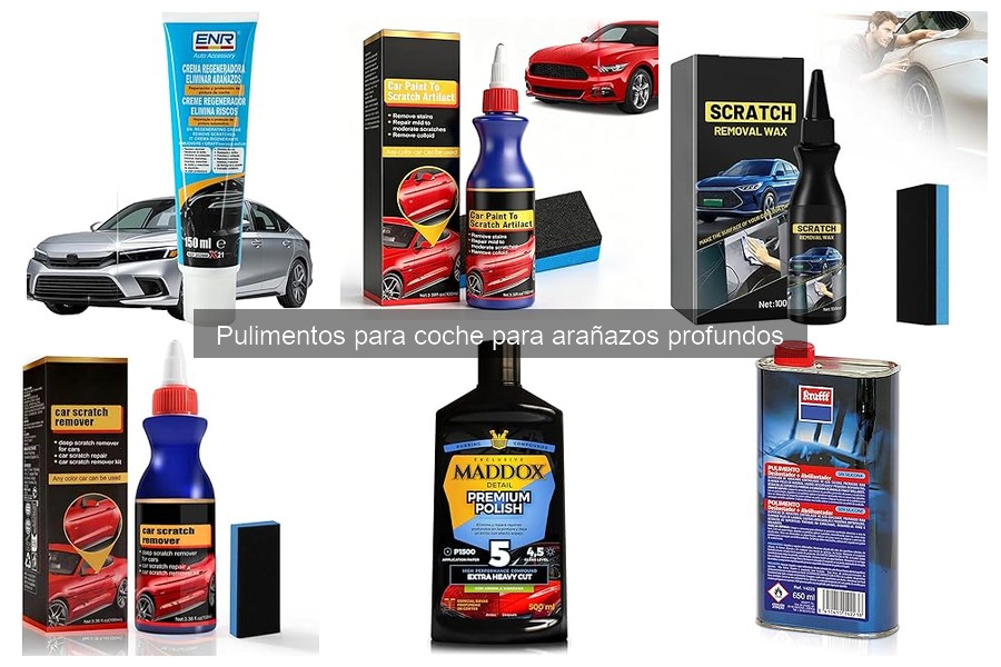 Cómo elegir el pulimento adecuado para arañazos de coche