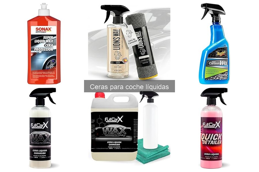 Cómo elegir la cera líquida adecuada para tu coche