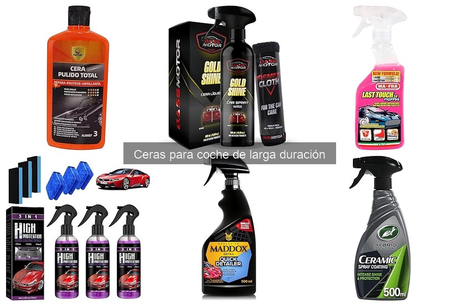 Cómo elegir la cera para coche de larga duración adecuada