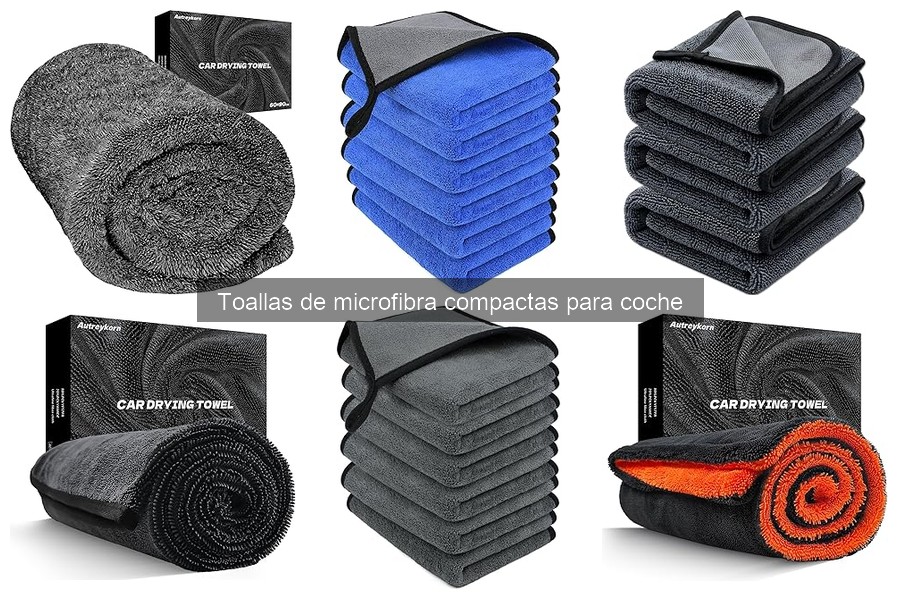 Cómo elegir la densidad de toallas de microfibra para coche