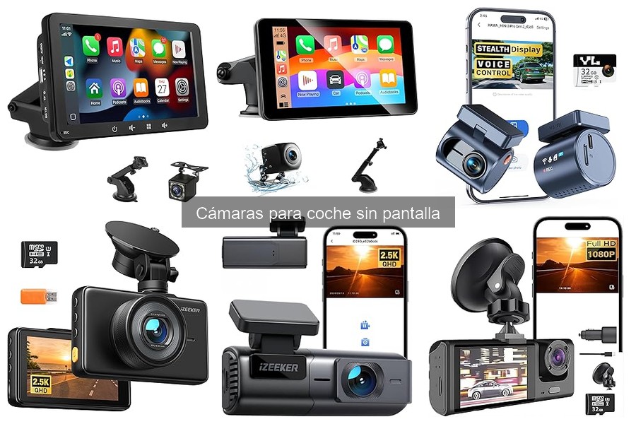 Cómo elegir la mejor cámara para coche sin pantalla