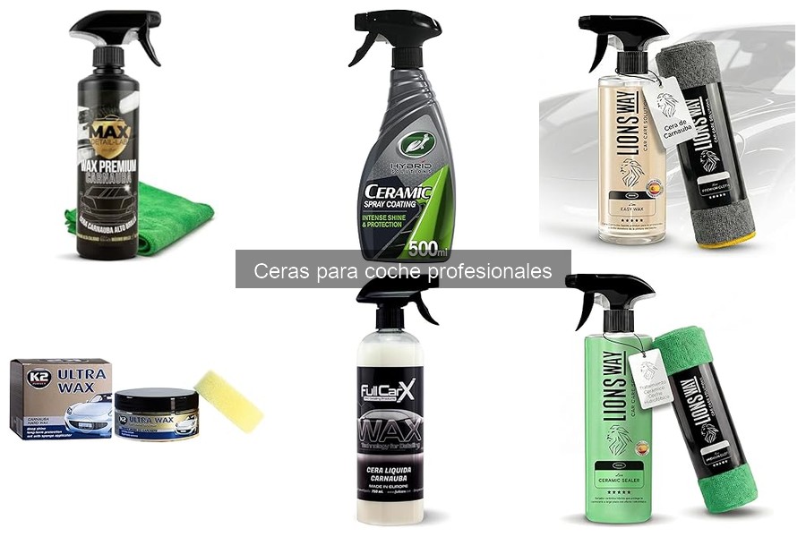 Cómo elegir la mejor cera para coche profesional